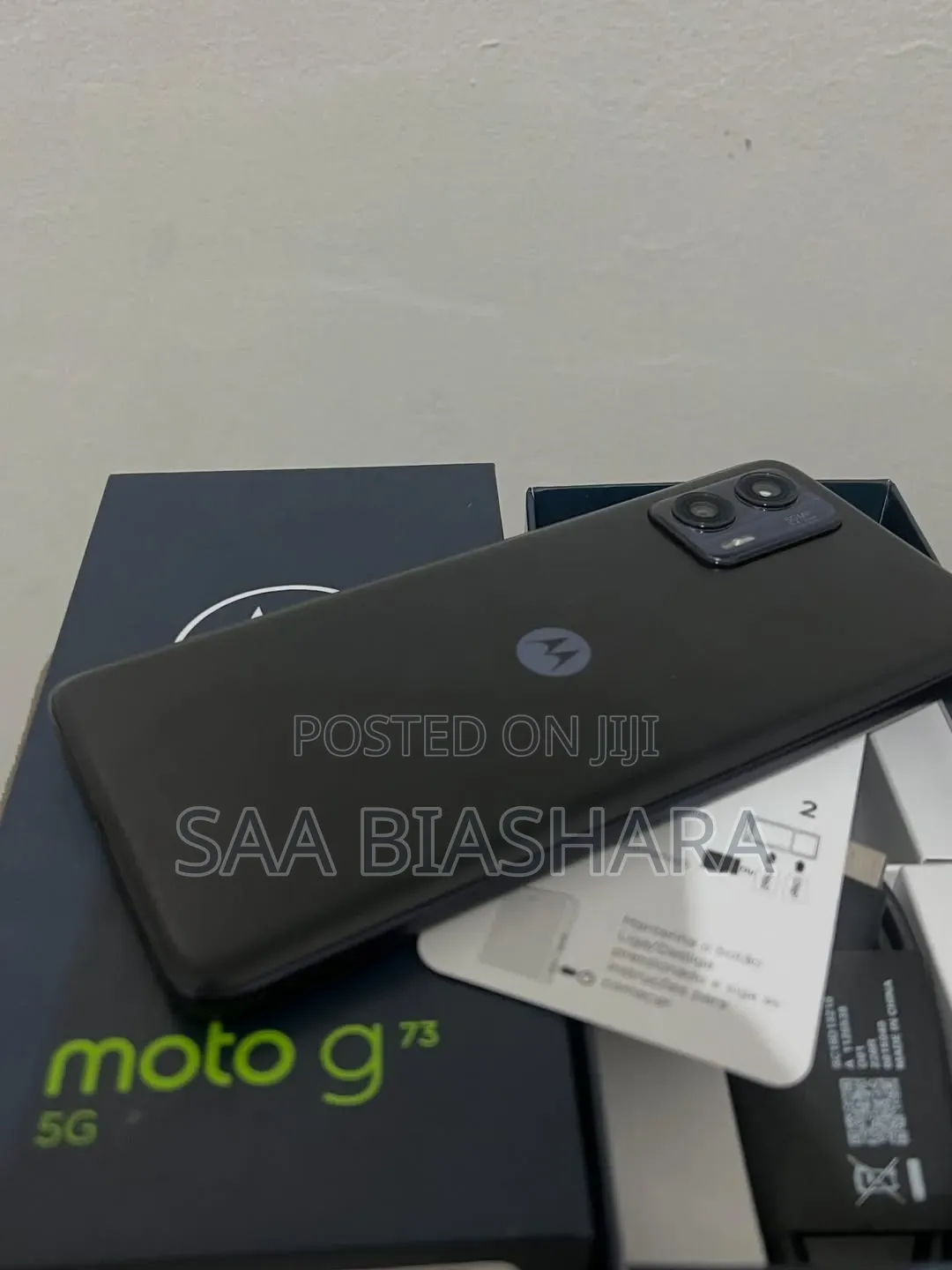 New Motorola Moto G73 256 GB Black