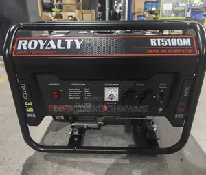 Royalty Gasoline Generator Key Start 4.1kva Rt5100m