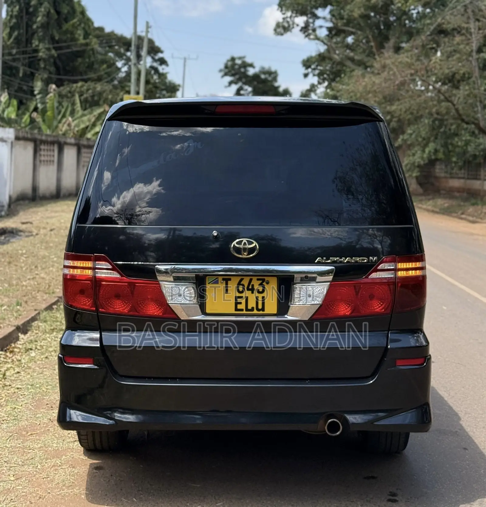 Toyota Alphard 2006 Matt Black