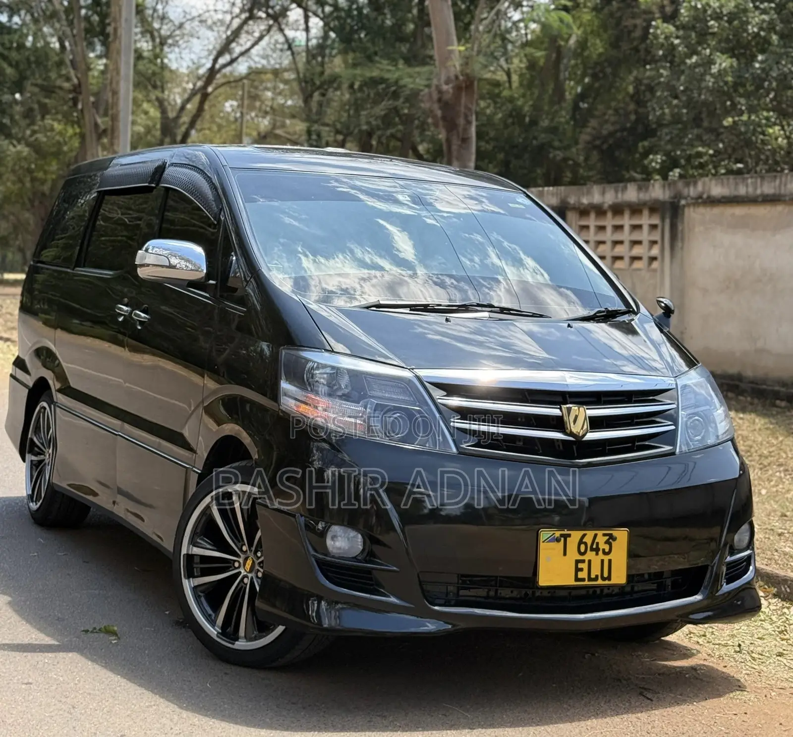 Toyota Alphard 2006 Matt Black