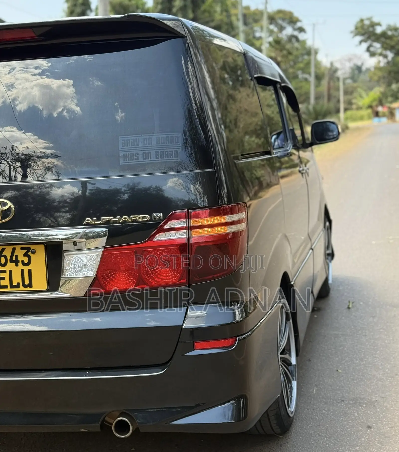 Toyota Alphard 2006 Matt Black
