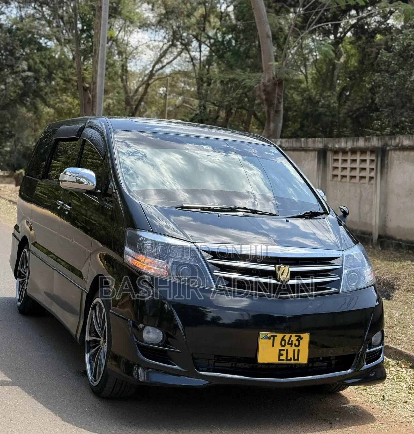 Toyota Alphard 2006 Matt Black
