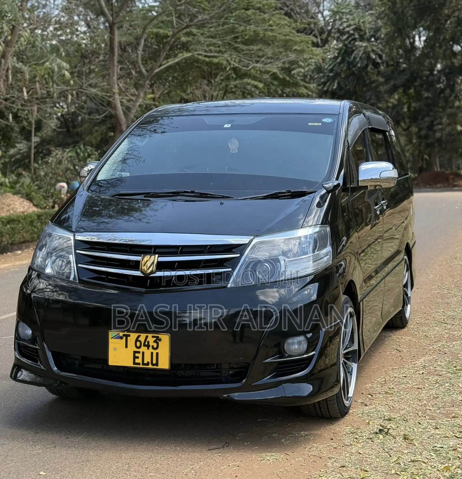 Toyota Alphard 2006 Matt Black