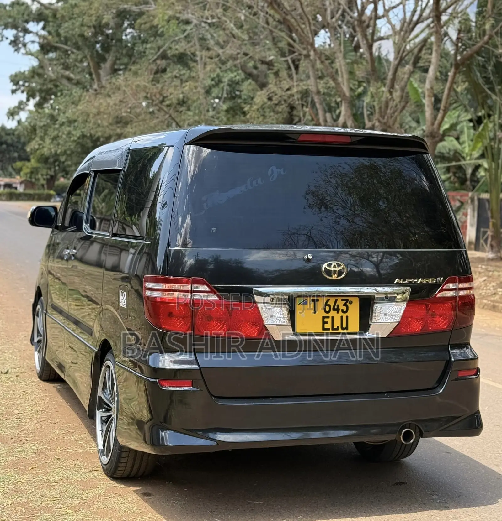 Toyota Alphard 2006 Matt Black