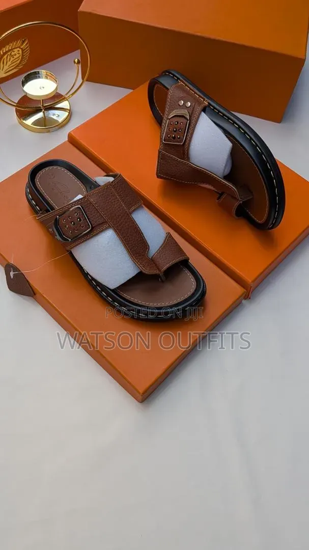 2 Colours 2 Designs Clarks Brand Men's Leather Sandals