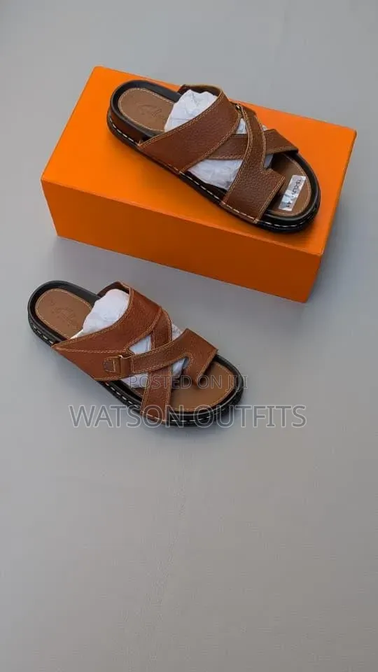 2 Colours 2 Designs Clarks Brand Men's Leather Sandals