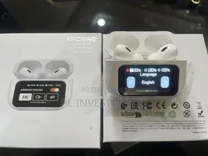 ANC SMART EARBUDS | Touchscreen Display Case | Noise Reduction