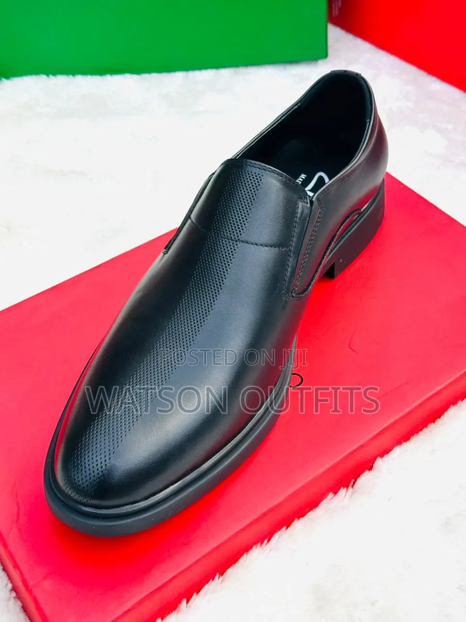 Men's Leather Shoes 2 Colours Clarks Brand Black and Coffee or Brown
