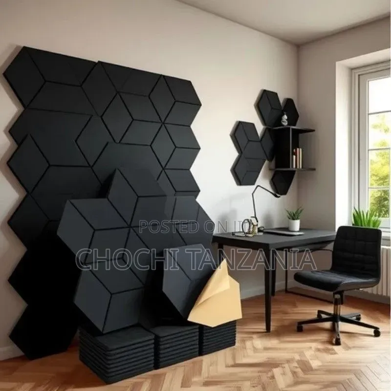 Hexagonal FRLT Sound Proof Panels