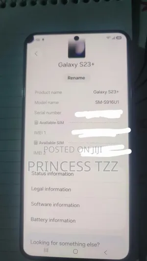 Samsung Galaxy S23+ 256 GB Black