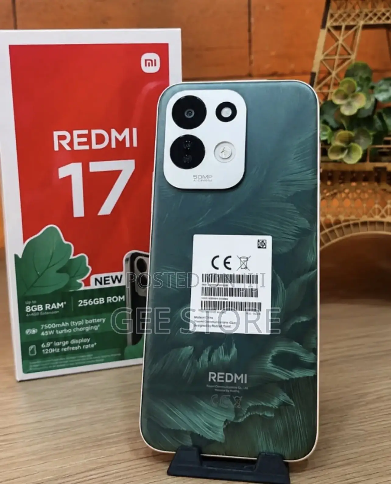 New Xiaomi Redmi 17 256 GB Red