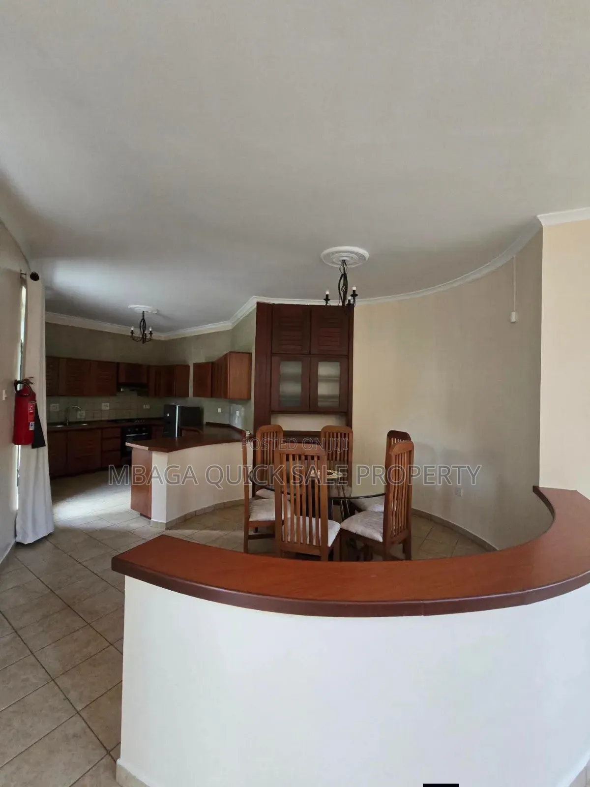 Furnished 4bdrm Villa in Mikocheni for rent
