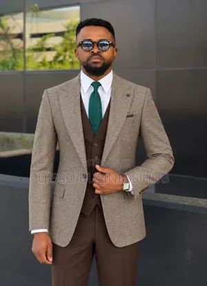 Brown to Gray Suit