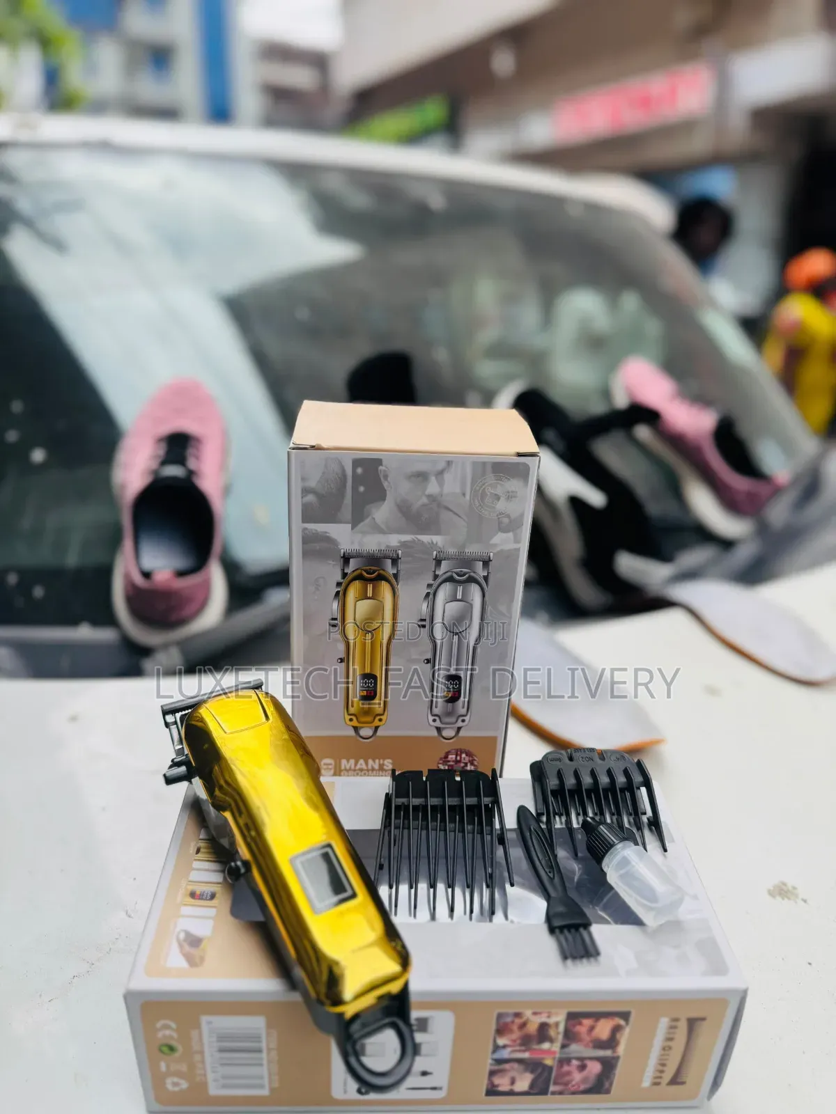 Gx-818 Cordless Hair Clipper and Trimmer Rechargeable for Home Use