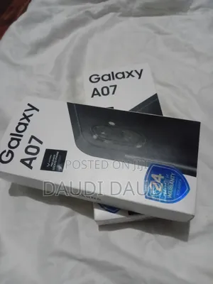 New Samsung Galaxy A07 128 GB Black