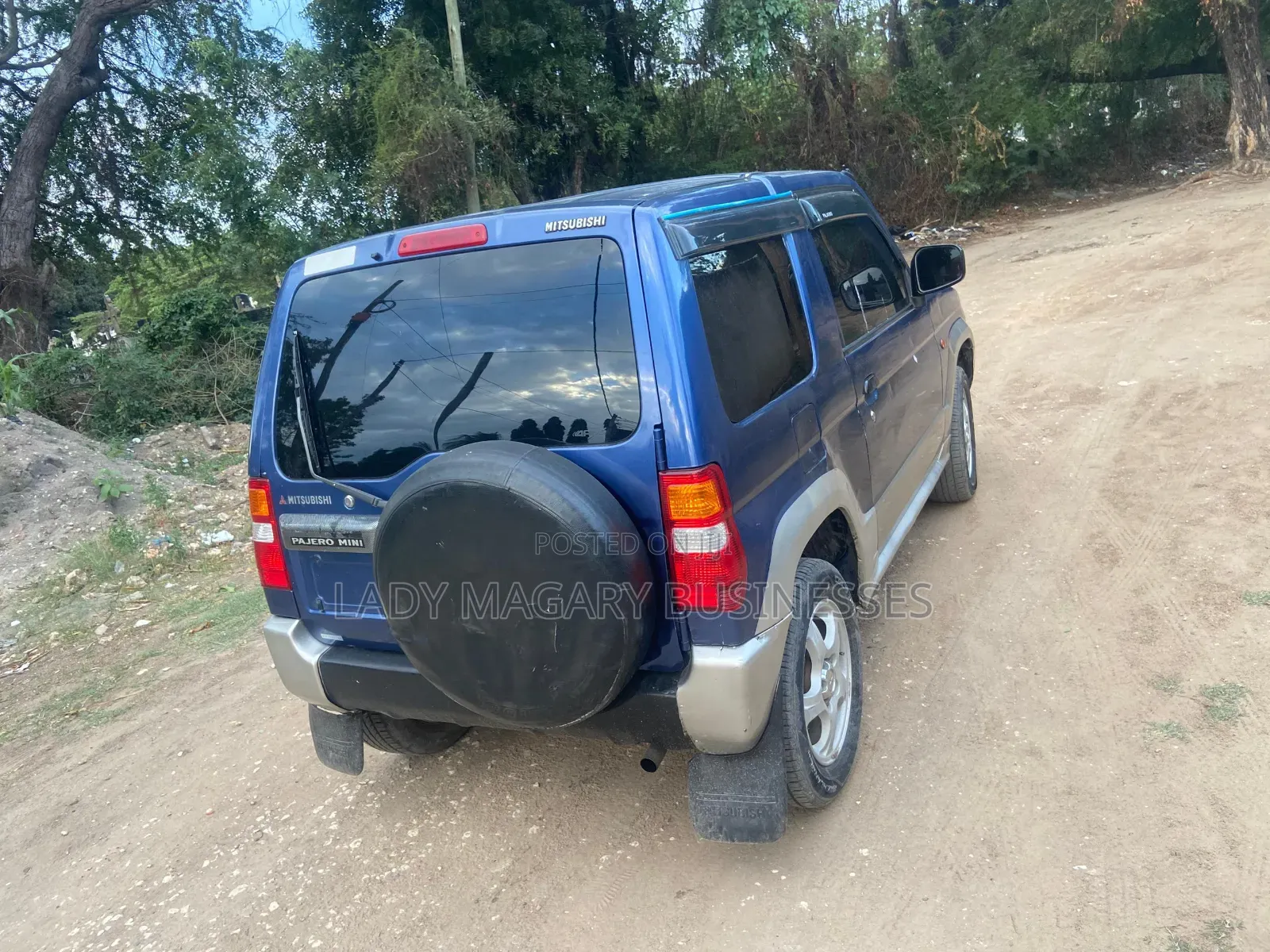 Mitsubishi Pajero Junior 1998 Blue