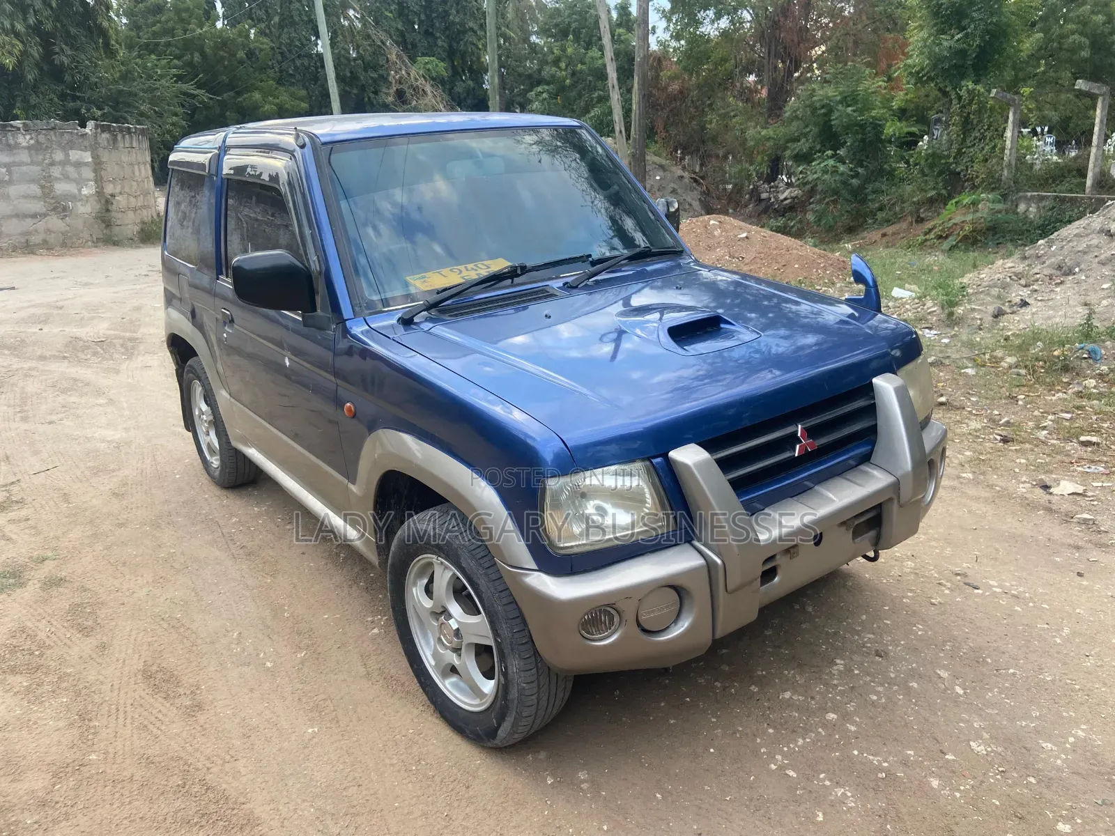 Mitsubishi Pajero Junior 1998 Blue