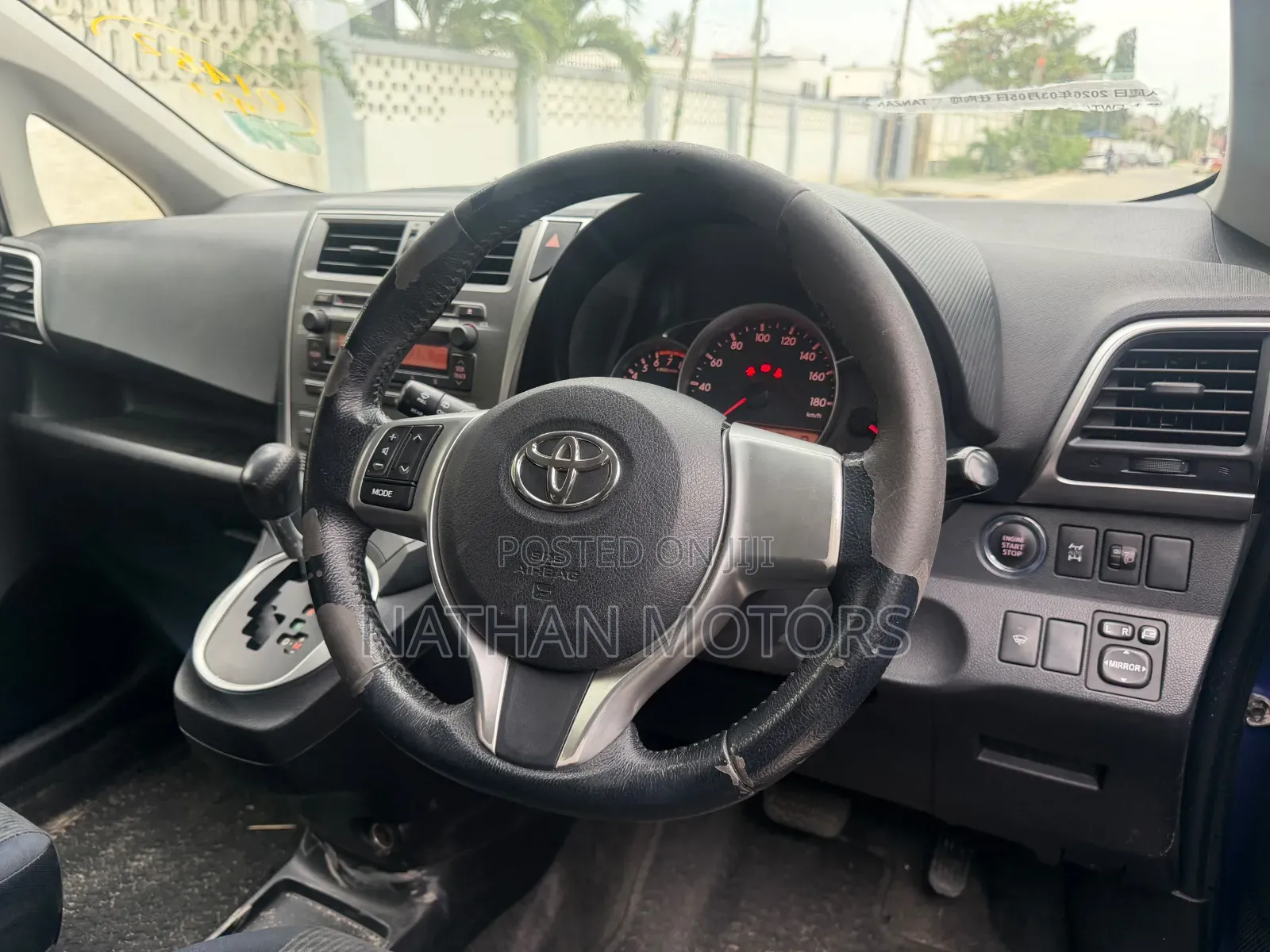 Toyota Ractis 2012 Blue