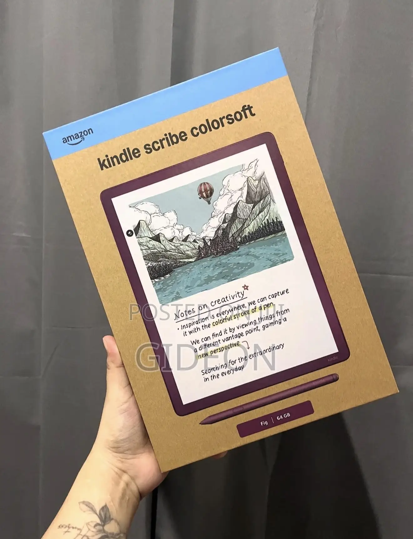 New Amazon Kindle Scribe 64 GB Red