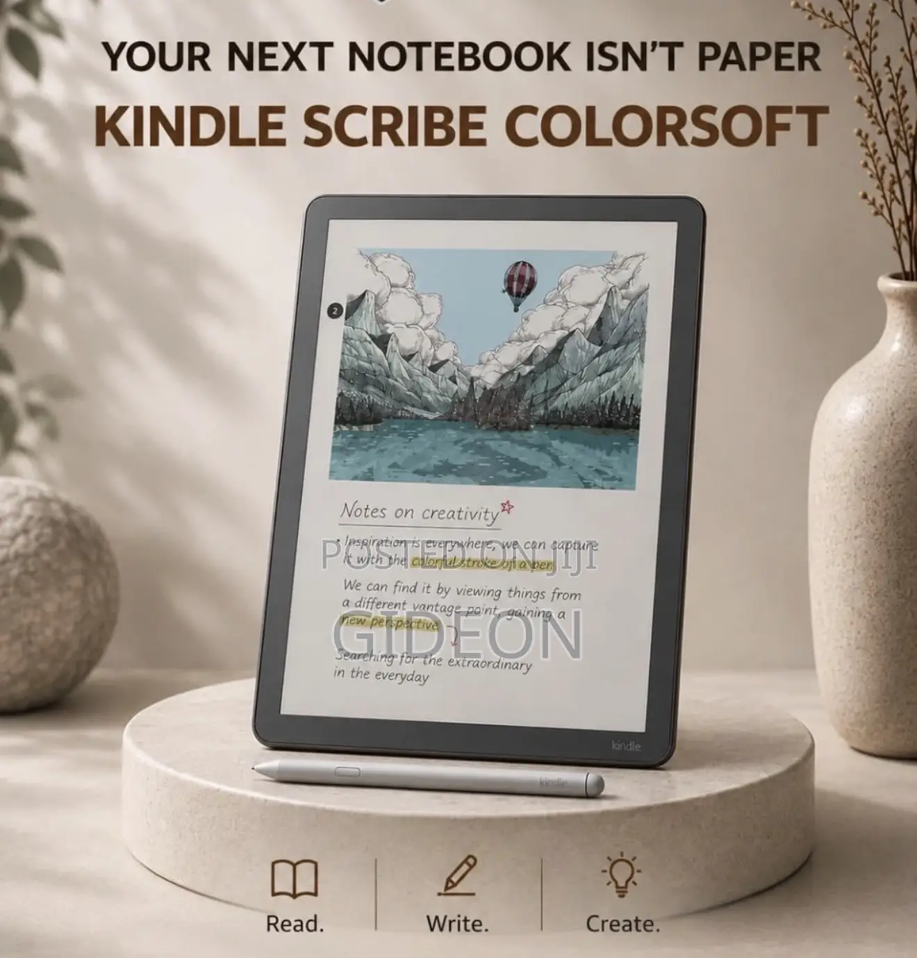 New Amazon Kindle Scribe 64 GB Red