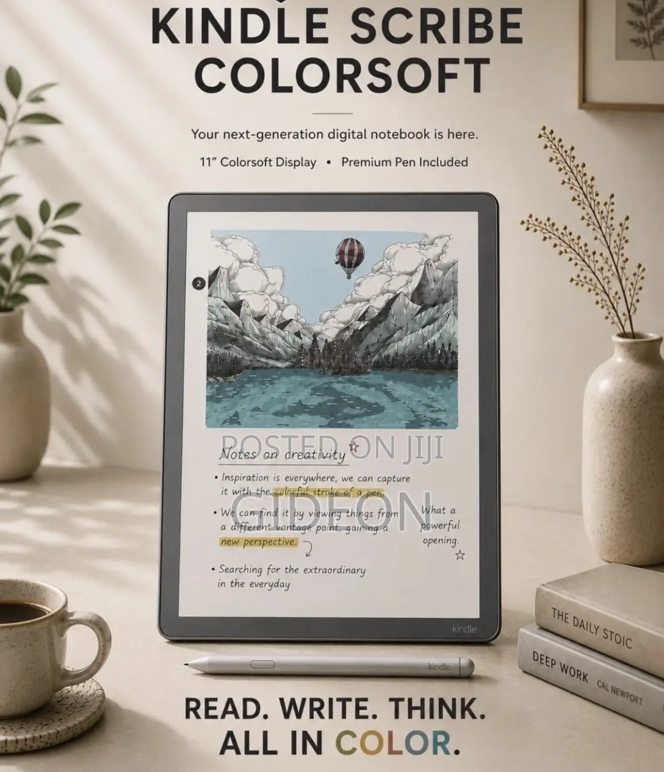 New Amazon Kindle Scribe 64 GB Red