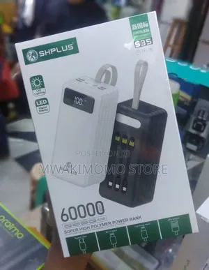 SHPLUS S36 60000mAh Power Bank