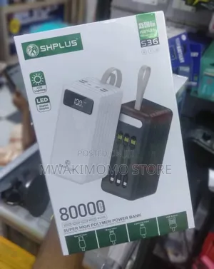 SHPLUS S36 80000mAh Power Bank.