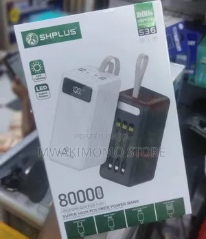 SHPLUS S36 80000mAh Power Bank.