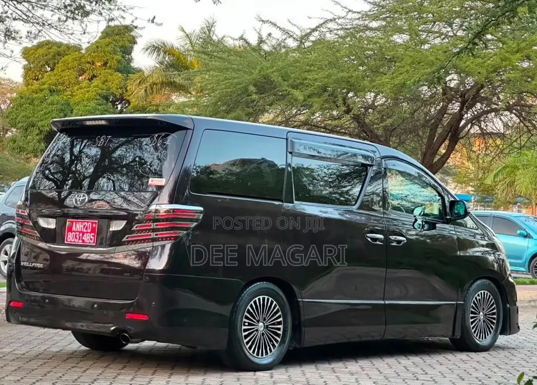 Toyota Vellfire 2010 Maroon