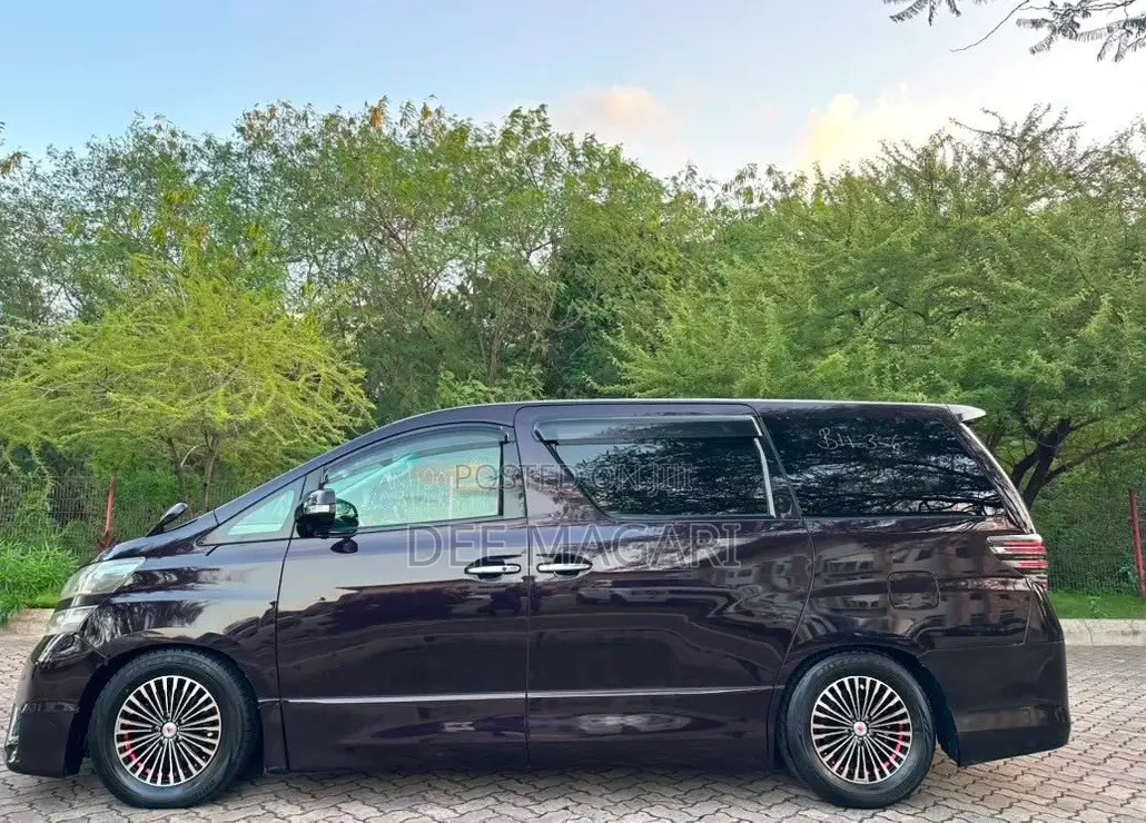 Toyota Vellfire 2010 Maroon