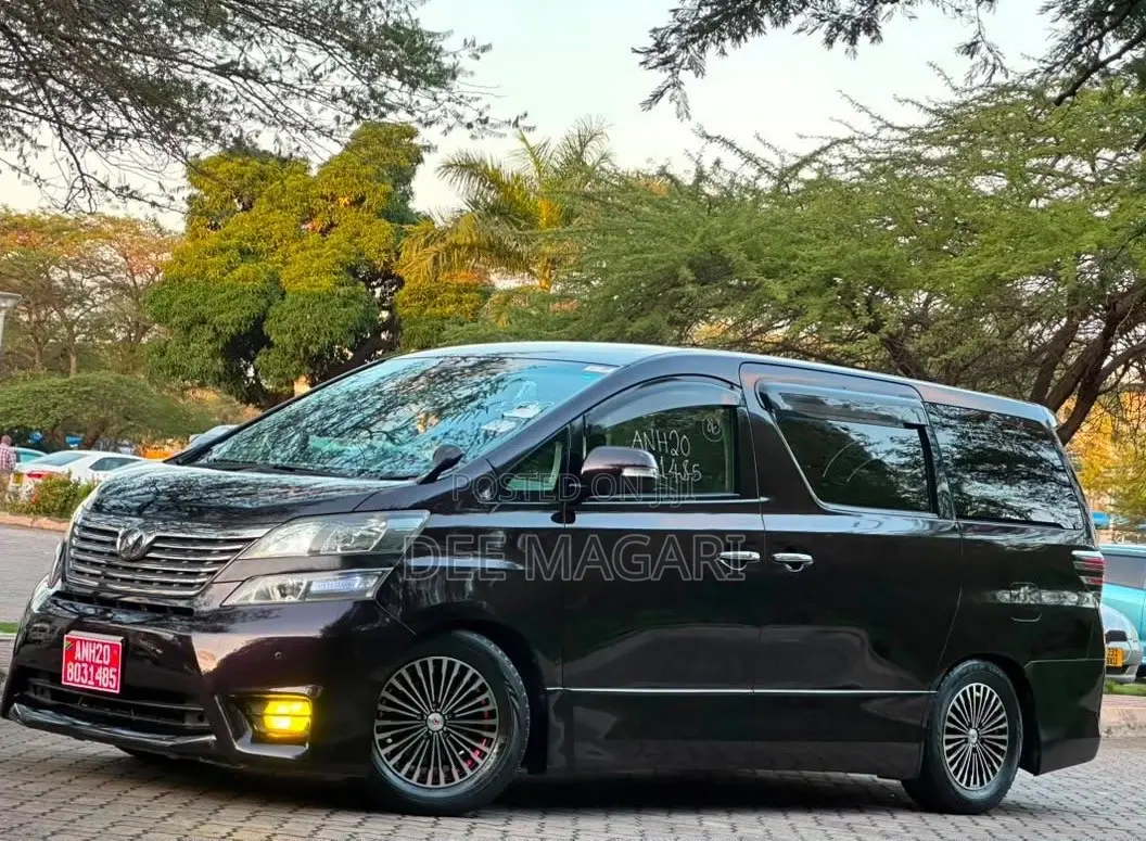 Toyota Vellfire 2010 Maroon