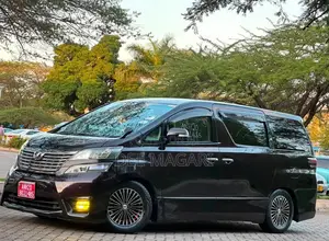 Toyota Vellfire 2010 Maroon