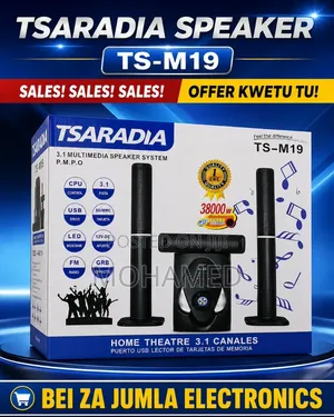🔊 Tsaradia Subwoofer Ts-M19