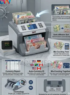 Digiwave Multi-Denomination Money Counter