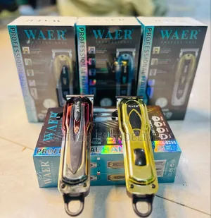 WAER WA-0298 Professional Cordless Hair Clipper – Rechargeable