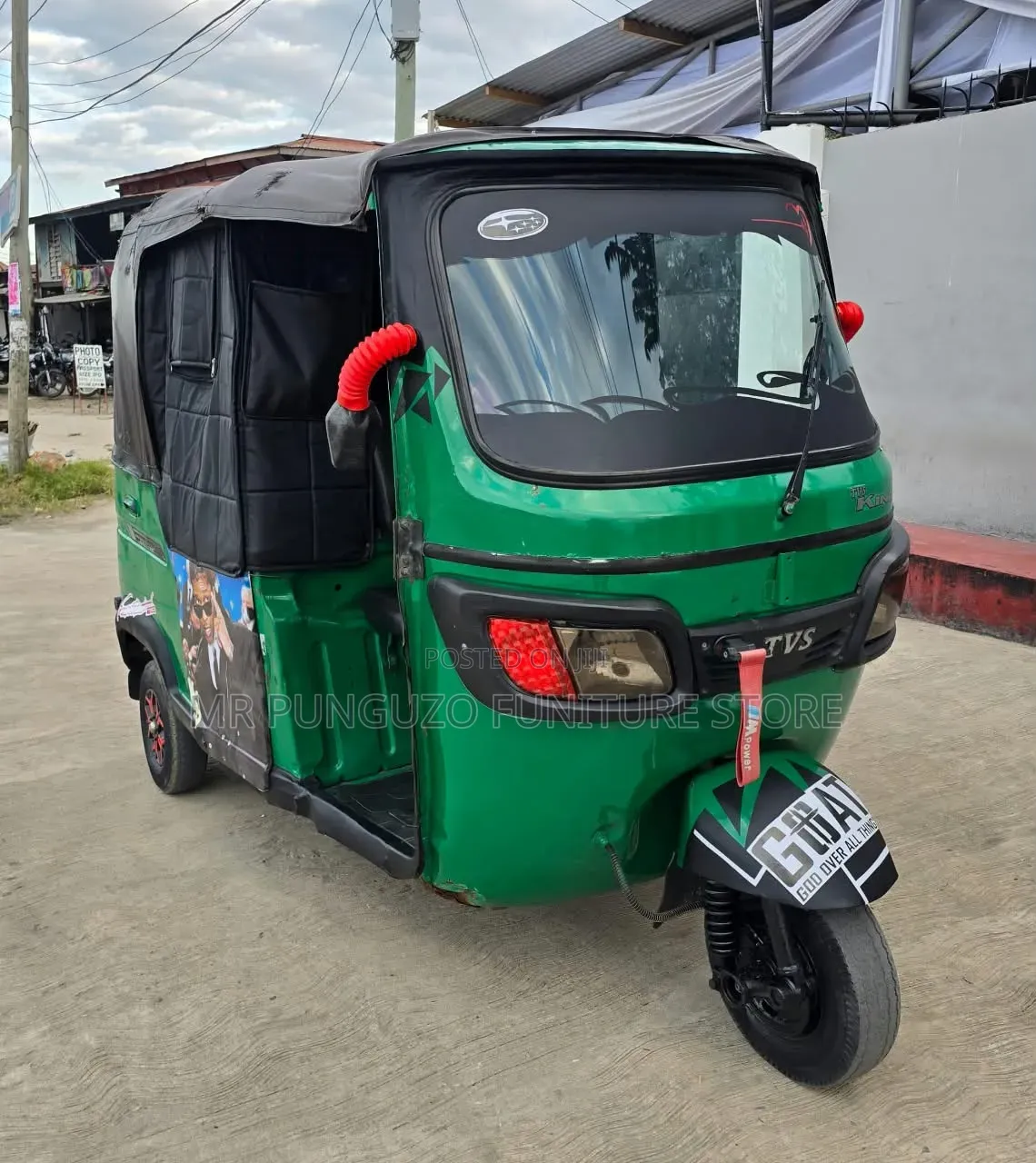 TVS King 2022 Green
