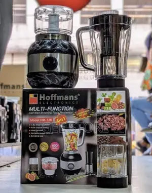 Hoffmans HM-126 4-in-1 Multi-Function Food Processor and Blender