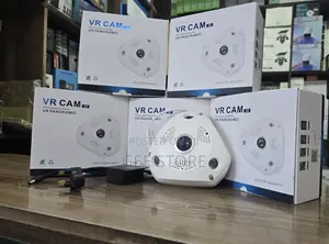 VR Cam 360-Degree Panoramic Fisheye WiFi Security Camera