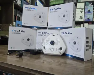 VR Cam 360-Degree Panoramic Fisheye WiFi Security Camera