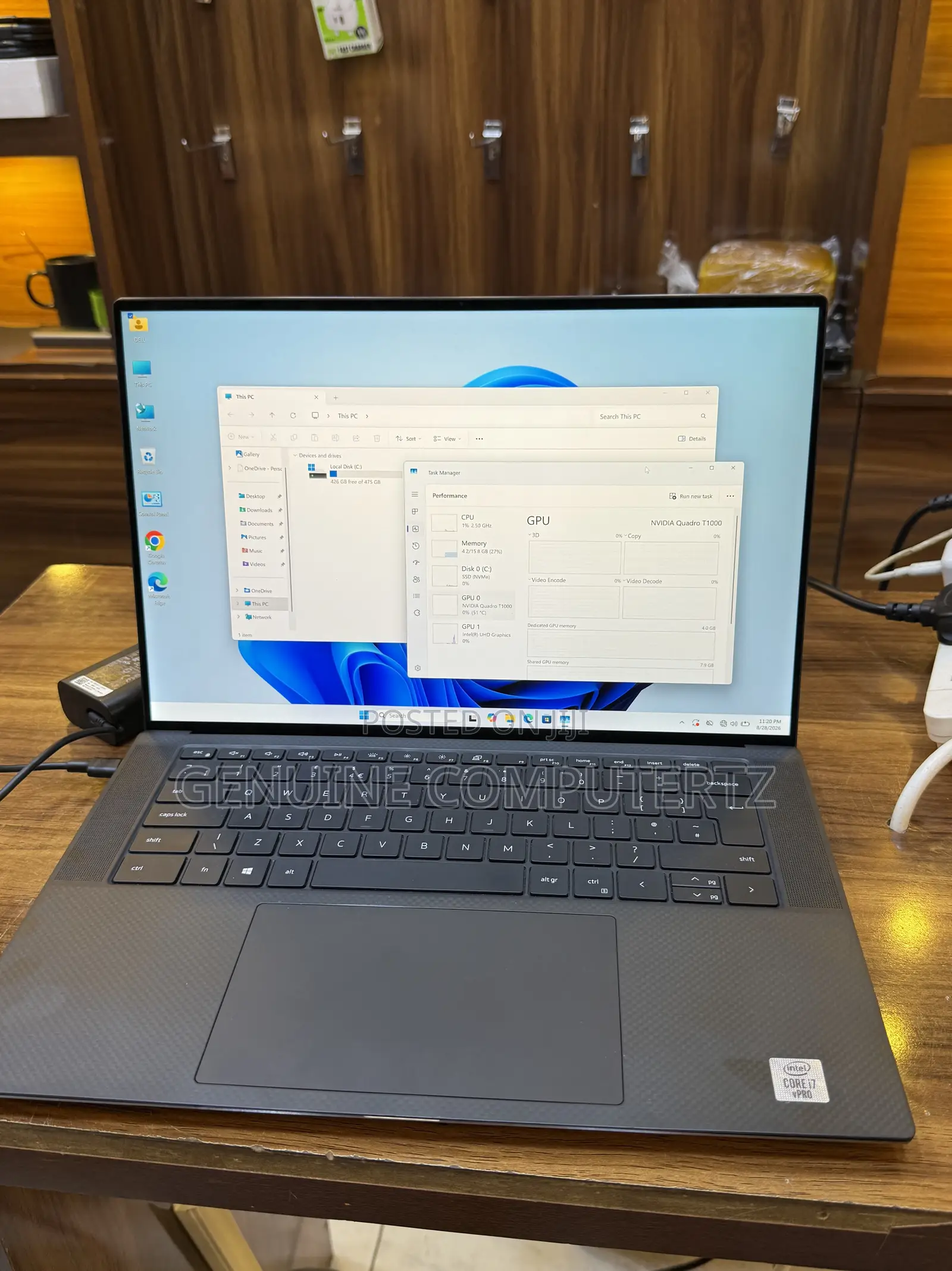 Laptop Dell Precision 5550 16GB Intel Core i7 SSD 512GB