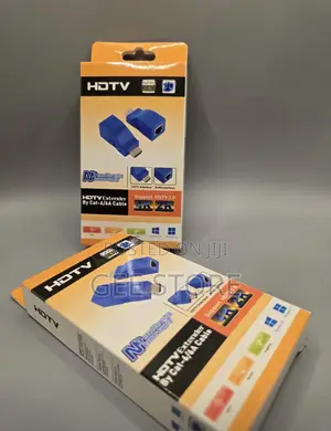 A 30-Meter HDMI to RJ45 Network Cable Extender Adapter Kit