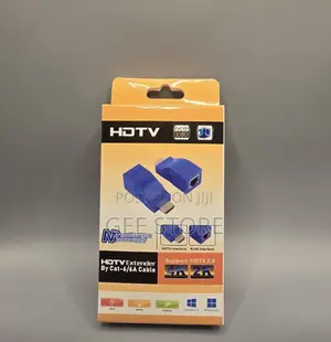 A 30-Meter HDMI to RJ45 Network Cable Extender Adapter Kit