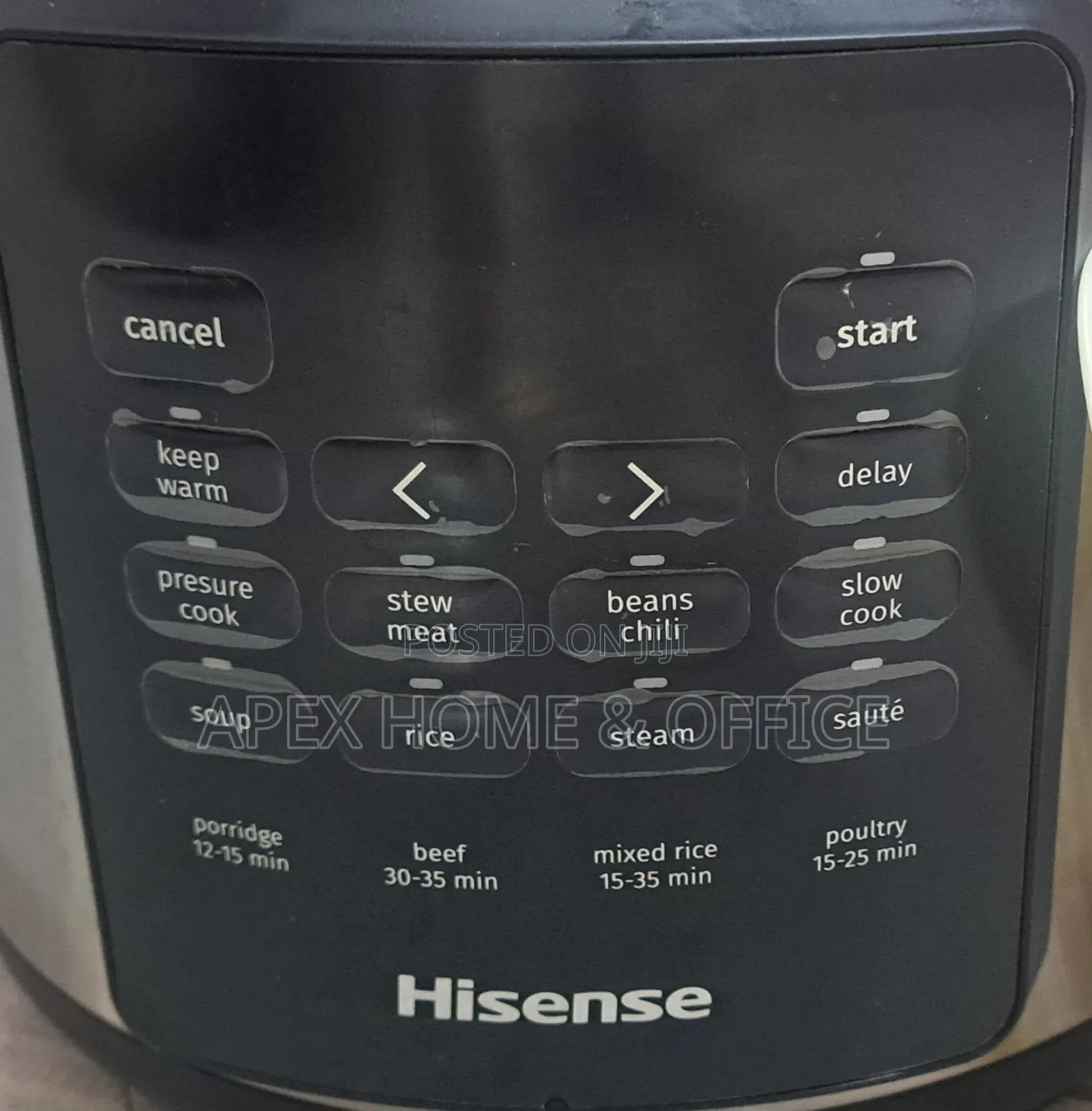 Hisense 6L Multi Cooker 1000w