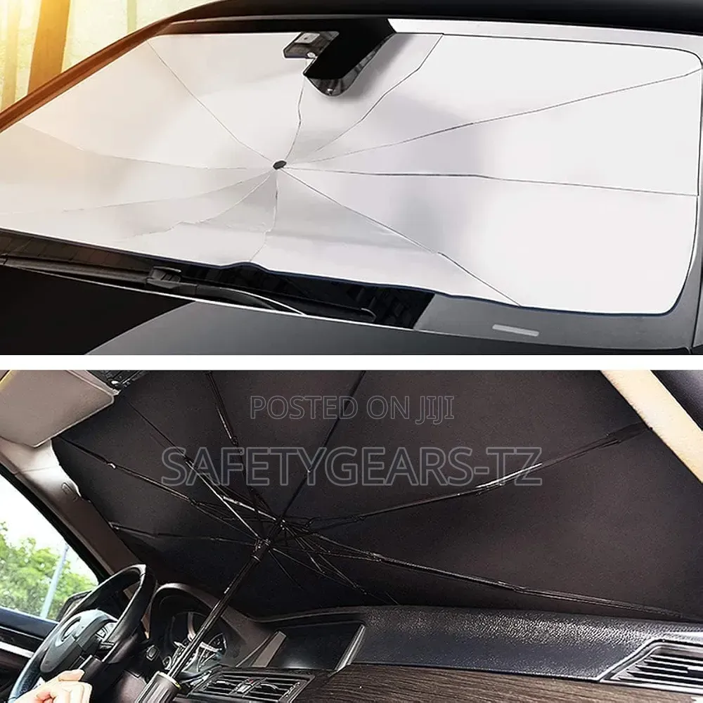 Safety Car Windshield Sun Shade Protective Umbrella Foldable