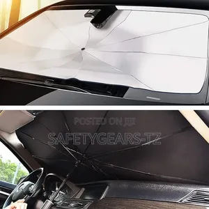 Safety Car Windshield Sun Shade Protective Umbrella Foldable