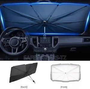 Safety Car Windshield Sun Shade Protective Umbrella Foldable