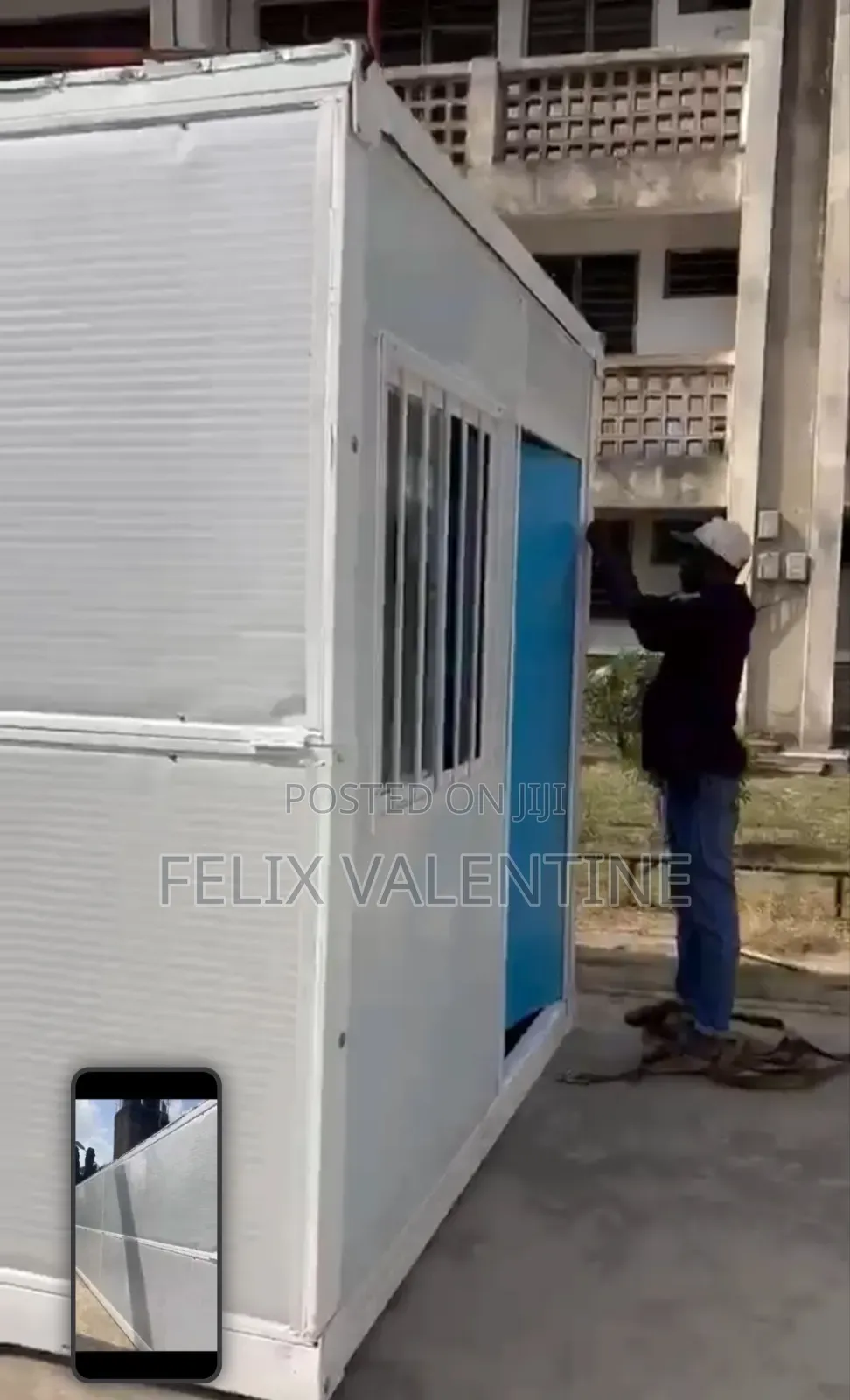 Nyumba/Kibanda Cha Kuhamishika(shifting/Temporal Booth/House)