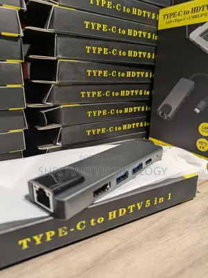 TYPE-C to HDTV 5-in-1 Hub