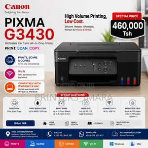 🖨 Canon Pixma G3430 — Print More, Spend Less! 🔥