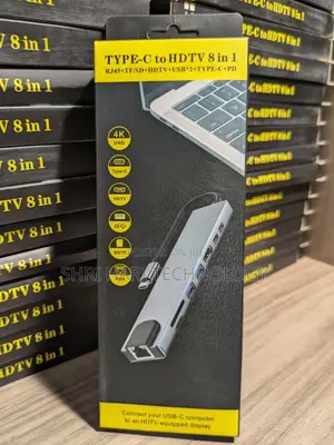 Type-C to HDTV 8-in-1 Hub
Connect More. Do More.